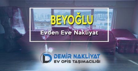 Beyoğlu Evden Eve Nakliyat